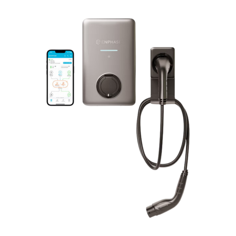 IQ EV Charger 2 (prise intégrée, triphasé/monophasé)